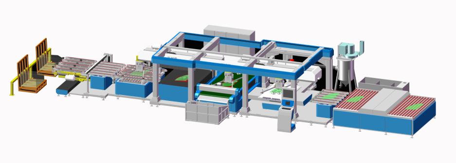 QMX series Automotive Glass Pretreatment Production Line